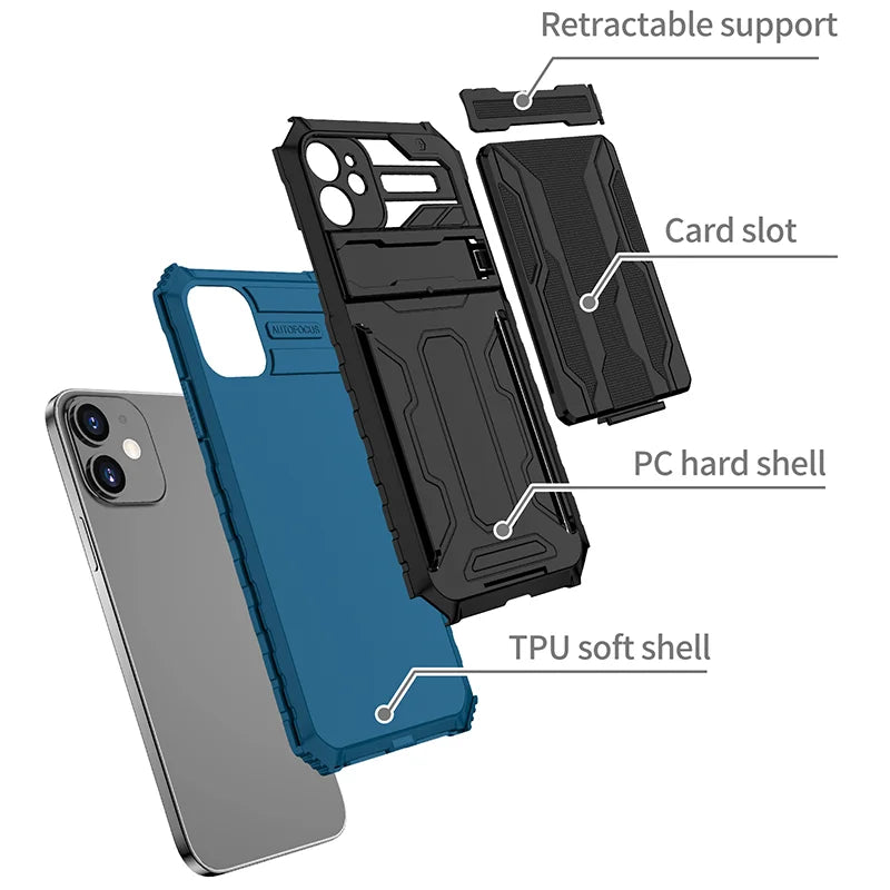 Tactical Armor Wallet Case